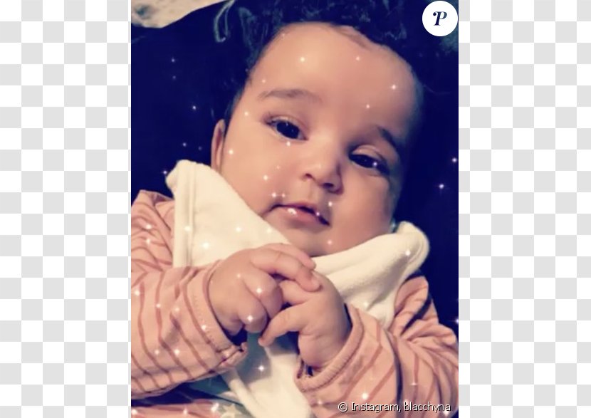 Kim Kardashian Keeping Up With The Kardashians Infant Instagram Family - Cheek - Chyna Transparent PNG