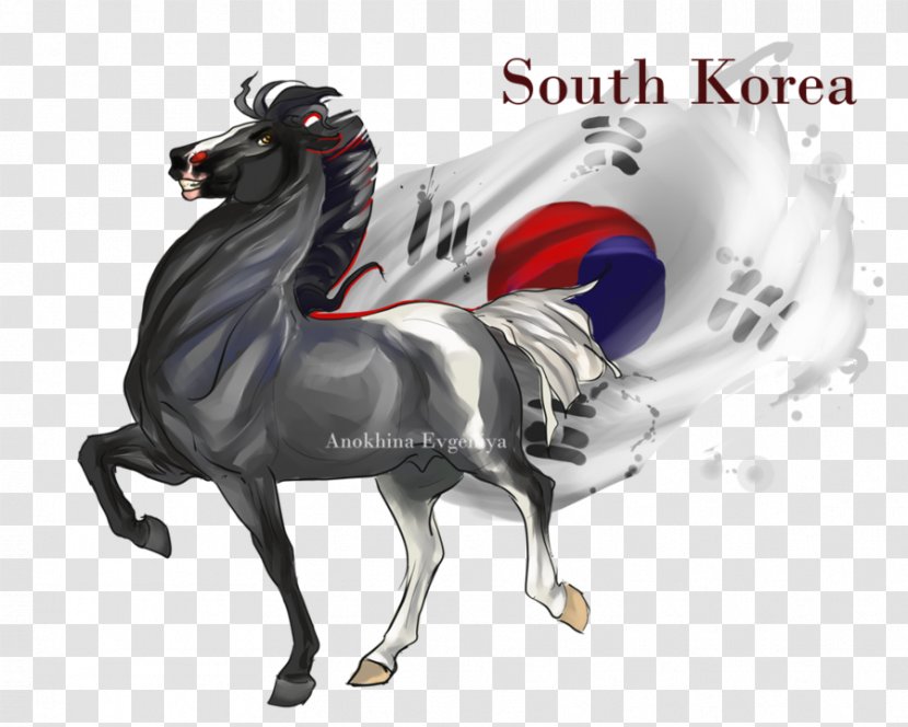Horse Stallion South Korea DeviantArt - Watercolor Transparent PNG
