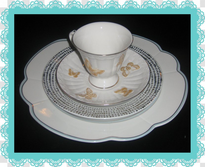 Coffee Cup Saucer Patera Porcelain Cupcake - Tableware - Tea And Cake Transparent PNG