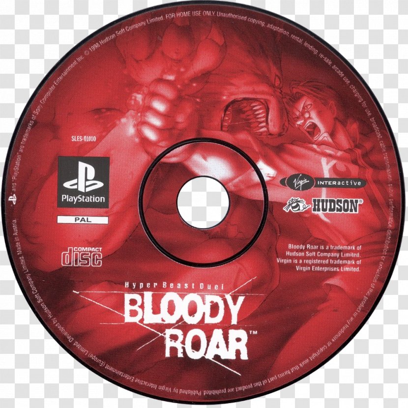 Compact Disc Bloody Roar DaVIP & Encode Brand - Dvd - Fanart Transparent PNG