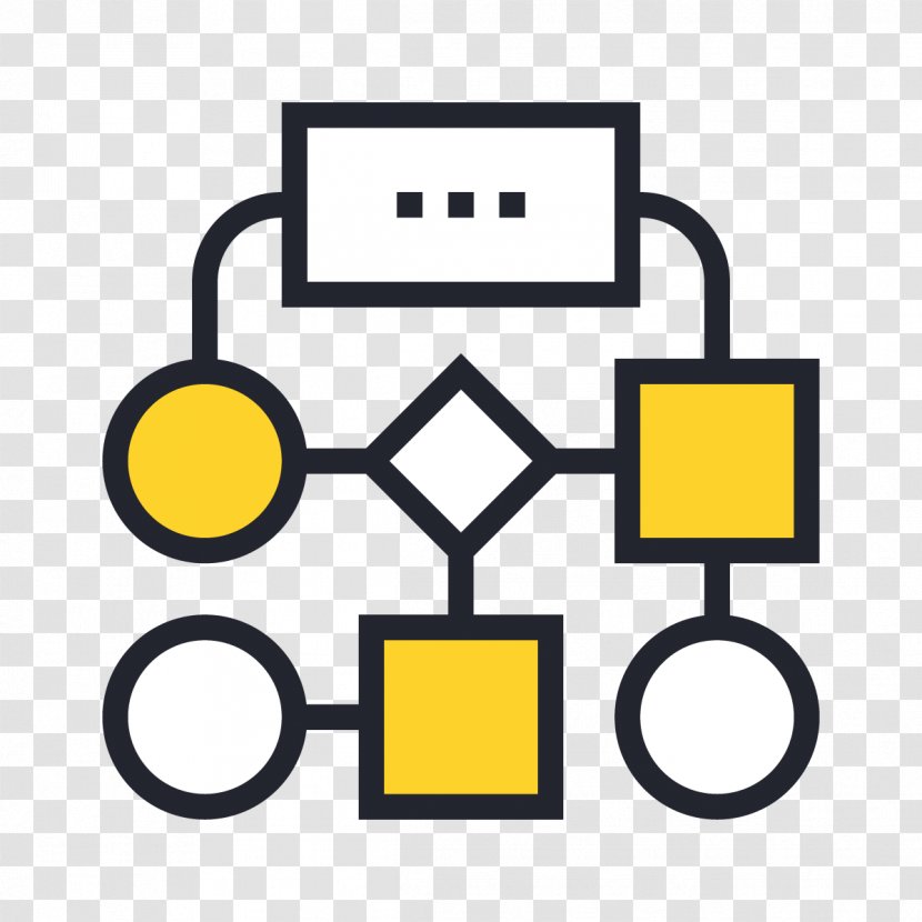 Workflow Business Process Clip Art - Yellow Transparent PNG