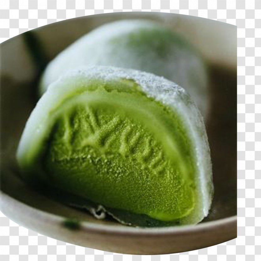 Green Tea Ice Cream Mochi Matcha Transparent PNG