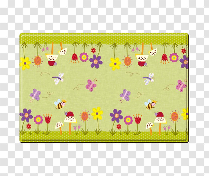 Garden Child Mat Toddler Environmentally Friendly - Petal Transparent PNG