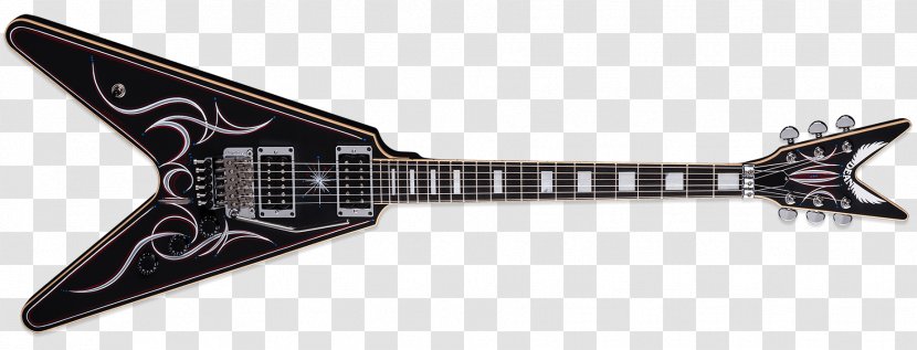 Dean Guitars V Electric Guitar Floyd Rose - Pickup Transparent PNG