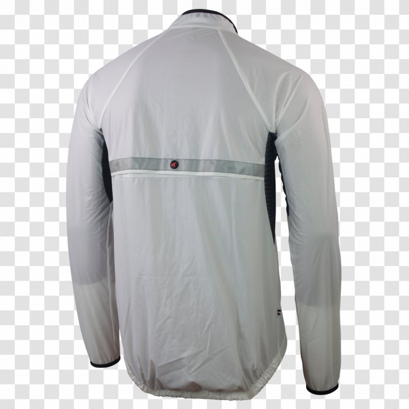 Jacket Sleeve Outerwear Raincoat Cycling - White Transparent PNG