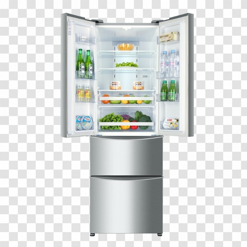 Refrigerator Gratis Haier - Kitchen Appliance - Large Capacity Child Lock Function Transparent PNG