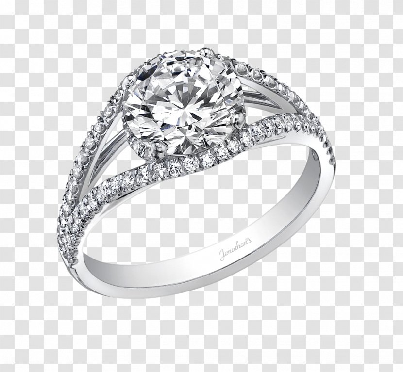 Wedding Ring Engagement Diamond Jewellery - Body Jewelry Transparent PNG