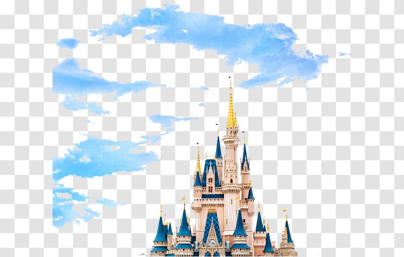 Disneyland Paris Magic Kingdom The Walt Disney Company Amusement Park - Sky - Castle Transparent PNG