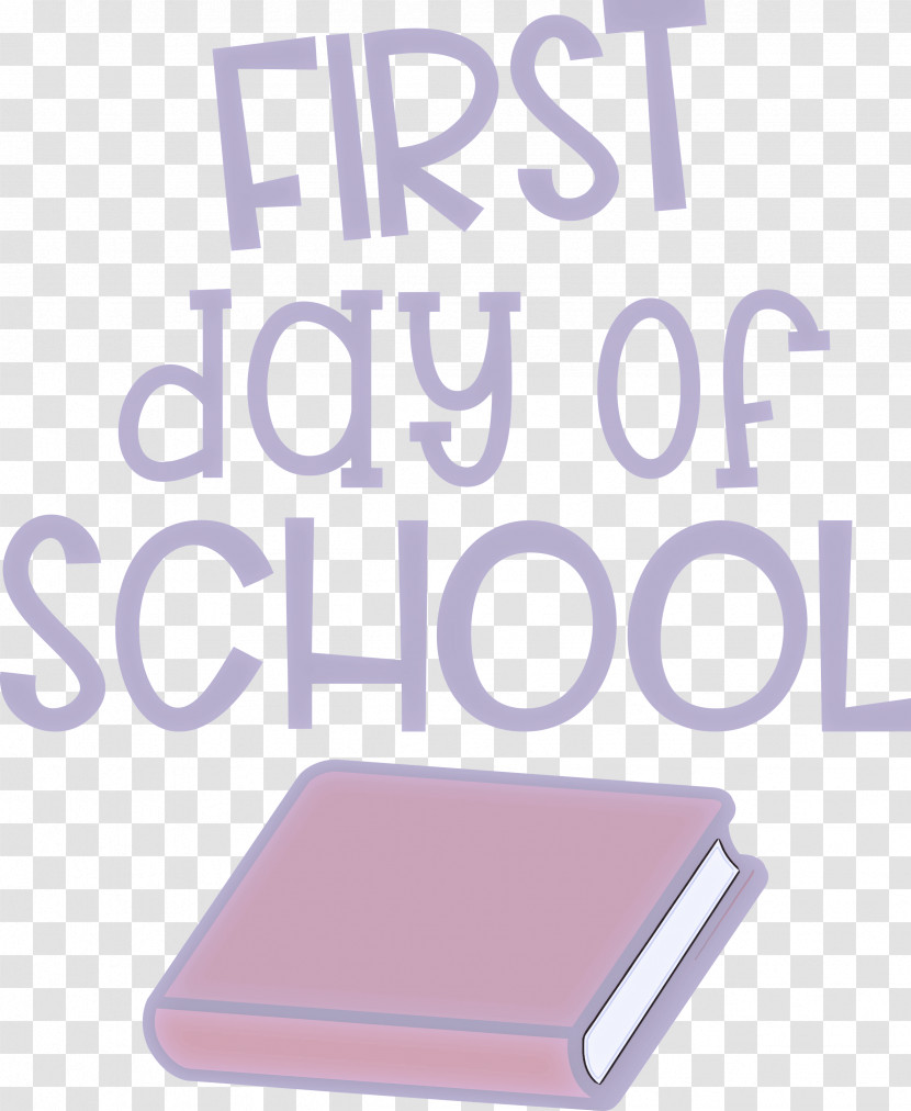 First Day Of School Education School Transparent PNG