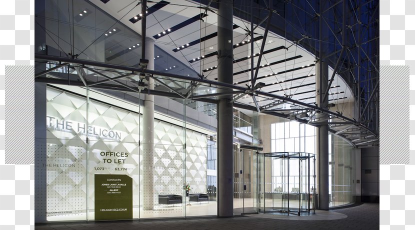The Helicon Architecture Facade Revolving Door Transparent PNG