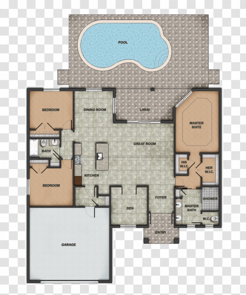 Floor Plan Property Square - Home - Angle Transparent PNG