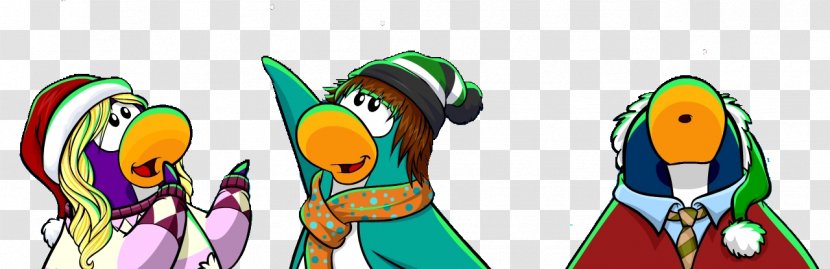 Vertebrate Club Penguin - Anniversary - Aurora Boreal Transparent PNG