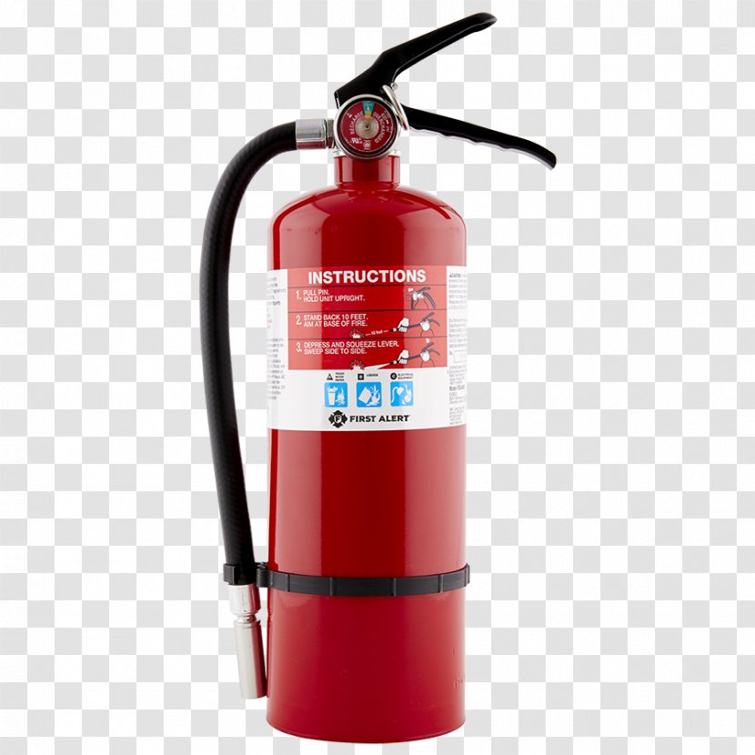 Fire Extinguishers ABC Dry Chemical First Alert Business - Ammonium Dihydrogen Phosphate - Extinguisher Transparent PNG