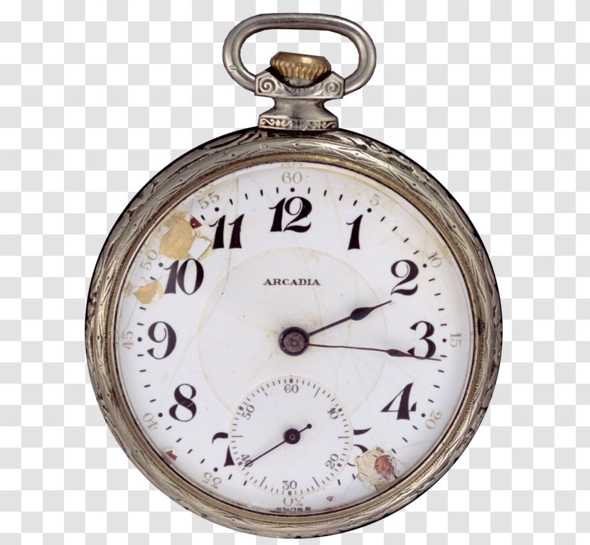 Pocket Watch Clock - Chain - A Wall Transparent PNG