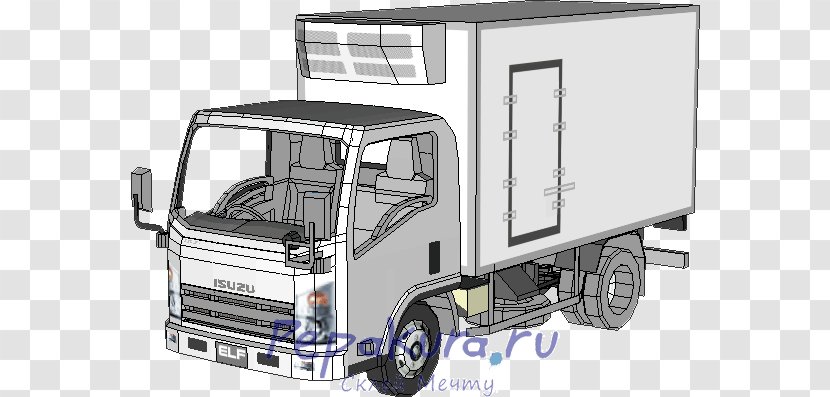 Compact Van Isuzu Elf Car Motors Ltd. - Mode Of Transport Transparent PNG