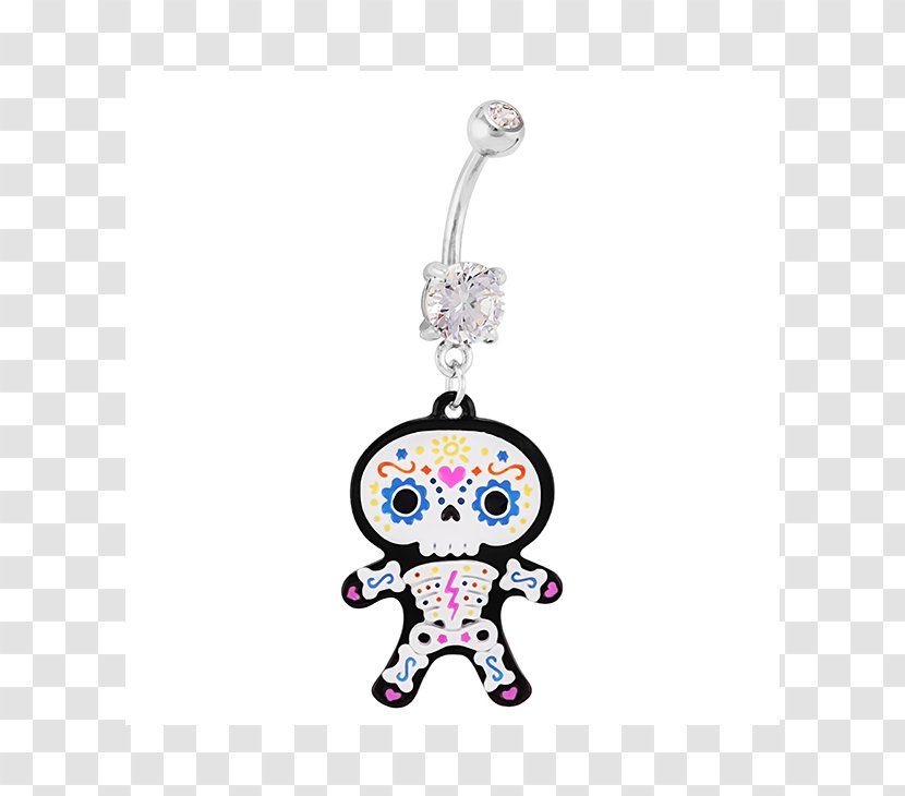 Charms & Pendants Pink M Silver Body Jewellery Transparent PNG