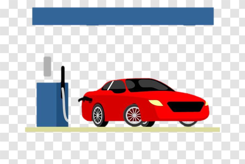 Car Filling Station - Artworks - Fuel Transparent PNG