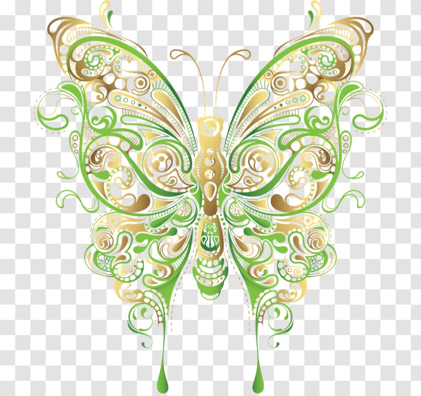Butterfly Floral Design Clip Art - Arthropod Transparent PNG