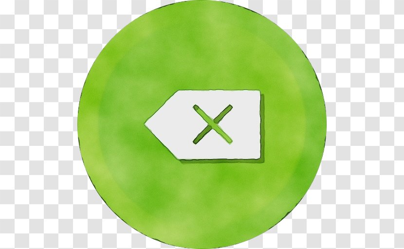 Green Circle - Plate - Yellow Transparent PNG