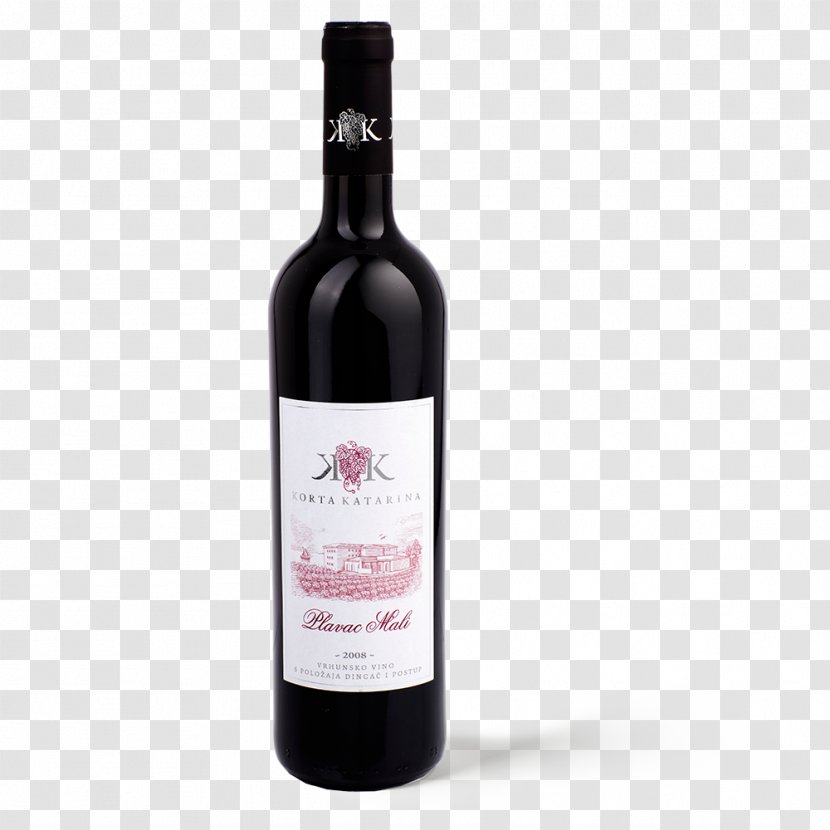 Plavac Mali Cabernet Sauvignon Wine Mataro Grenache - Glass Bottle Transparent PNG