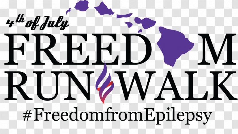 Kailua High School Freedom Run 2018 Logo Font - Purple - United States Transparent PNG