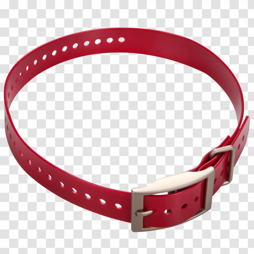 Dog GPS Navigation Systems Collar Strap Garmin Ltd. - Belt Buckle - Red Transparent PNG