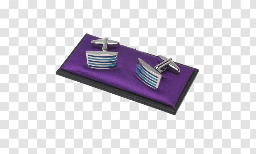 Necktie Silk Einstecktuch Cufflink Scarf - Purple - Gemelos Transparent PNG