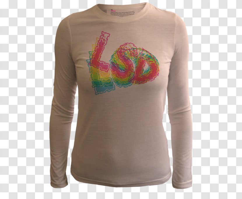 T-shirt Sleeve Sweater Clothing - Bluza - Albert Hofmann Lsd Molecule Transparent PNG