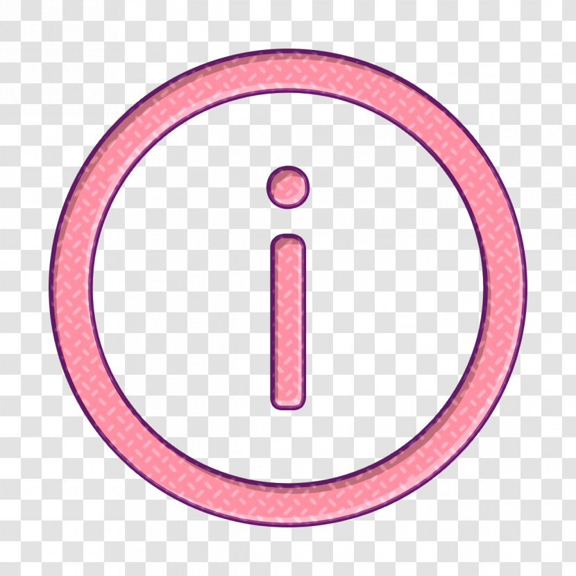 Description Icon Info Information - Round - Symbol Pink Transparent PNG