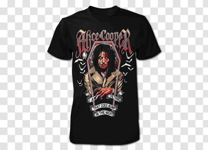 T-shirt Clothing Hoodie Punk Fashion - Alice Cooper Transparent PNG