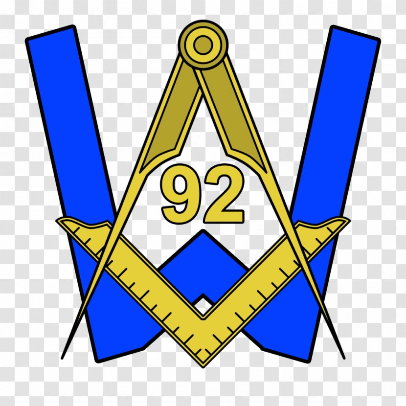 Waco Masonic Lodge #92 Freemasonry Officers Square And Compasses - Tyler - Ethiopia Banner Transparent PNG