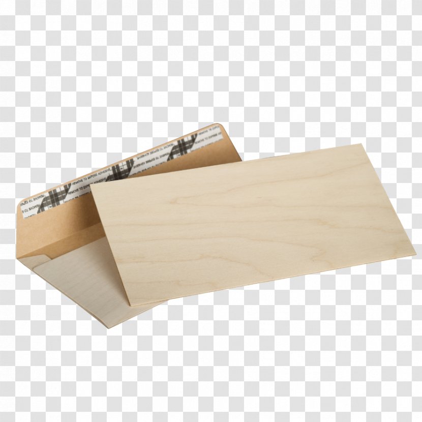 Kraft Paper Envelope Plywood - Standard Size Transparent PNG