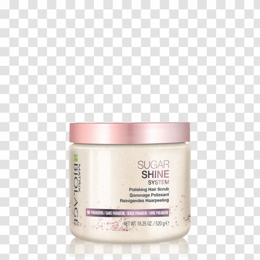 Matrix Biolage Sugar Shine System Polishing Hair Scrub Exfoliation Cosmetics Shampoo Transparent PNG