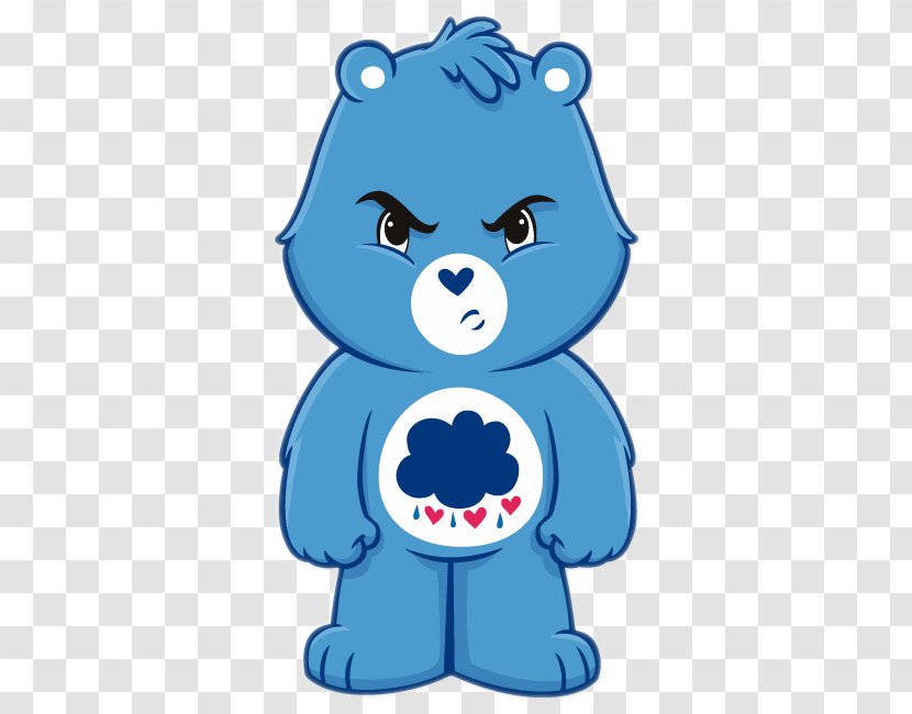 Grumpy Bear Care Bears Brown Clip Art - Frame - Cartoon Characters Transparent PNG