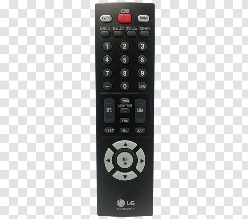 Remote Controls LG Electronics AV Receiver Universal - Lg Tv Transparent PNG