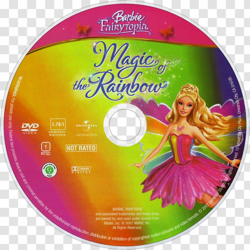 Barbie: Fairytopia The Magic Of Rainbow Compact Disc - Barbie Life In Dreamhouse Transparent PNG