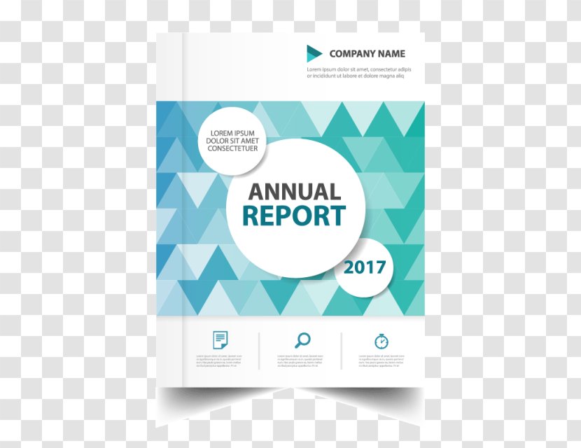 Annual Report Advertising Flyer - Brochure Transparent PNG