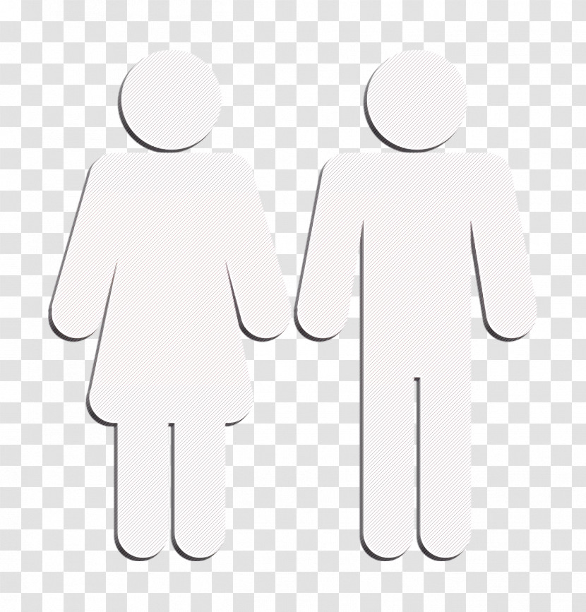 Female And Male Shapes Silhouettes Icon People Icon Man Icon Transparent PNG