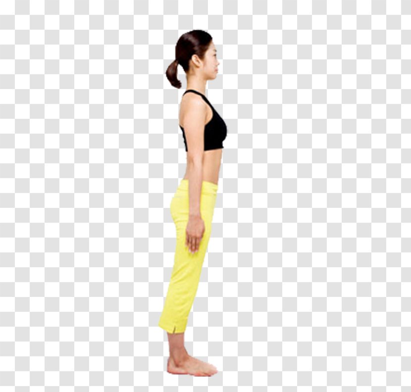 U745cu4f3du5851u5f62 Yoga Weight Loss Woman - Frame - Fitness Standing Transparent PNG