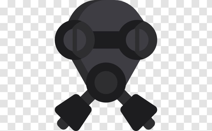 Black Clip Art - Gas Mask Transparent PNG