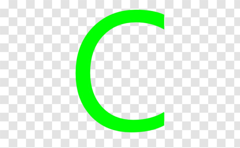 Logo Font Green Design - Area - Letter C Transparent PNG