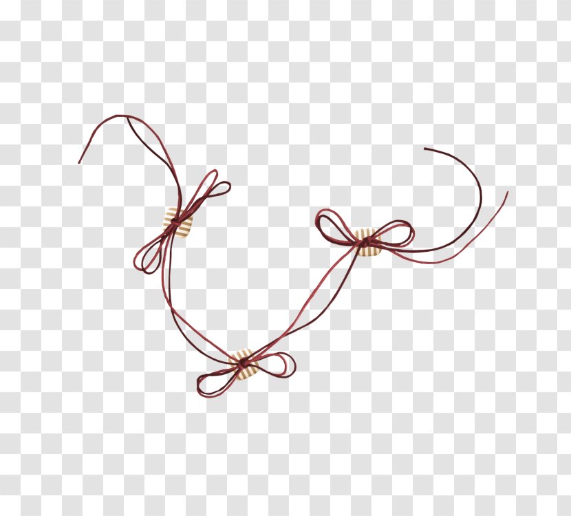 Ribbon Rope Clothing Accessories Image Transparent PNG