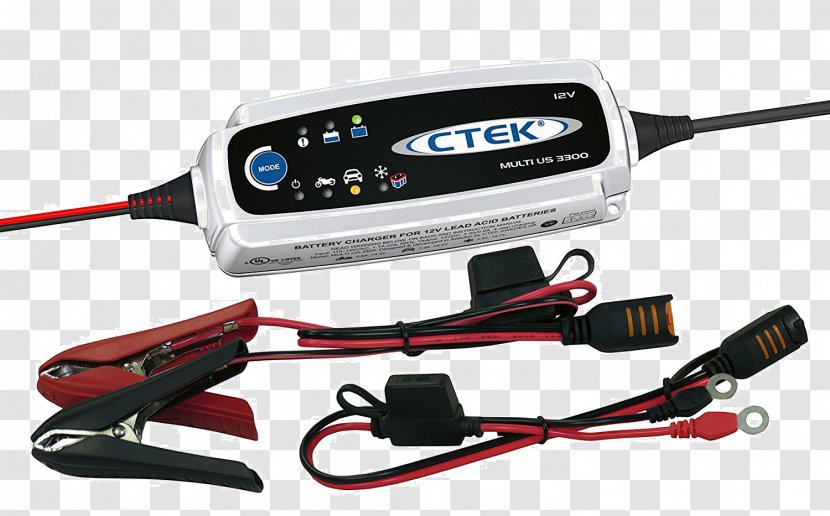AC Adapter CTEK Multi US 3300 Battery Charger 56-158 Electric Automotive Car - Ac - Tender Transparent PNG