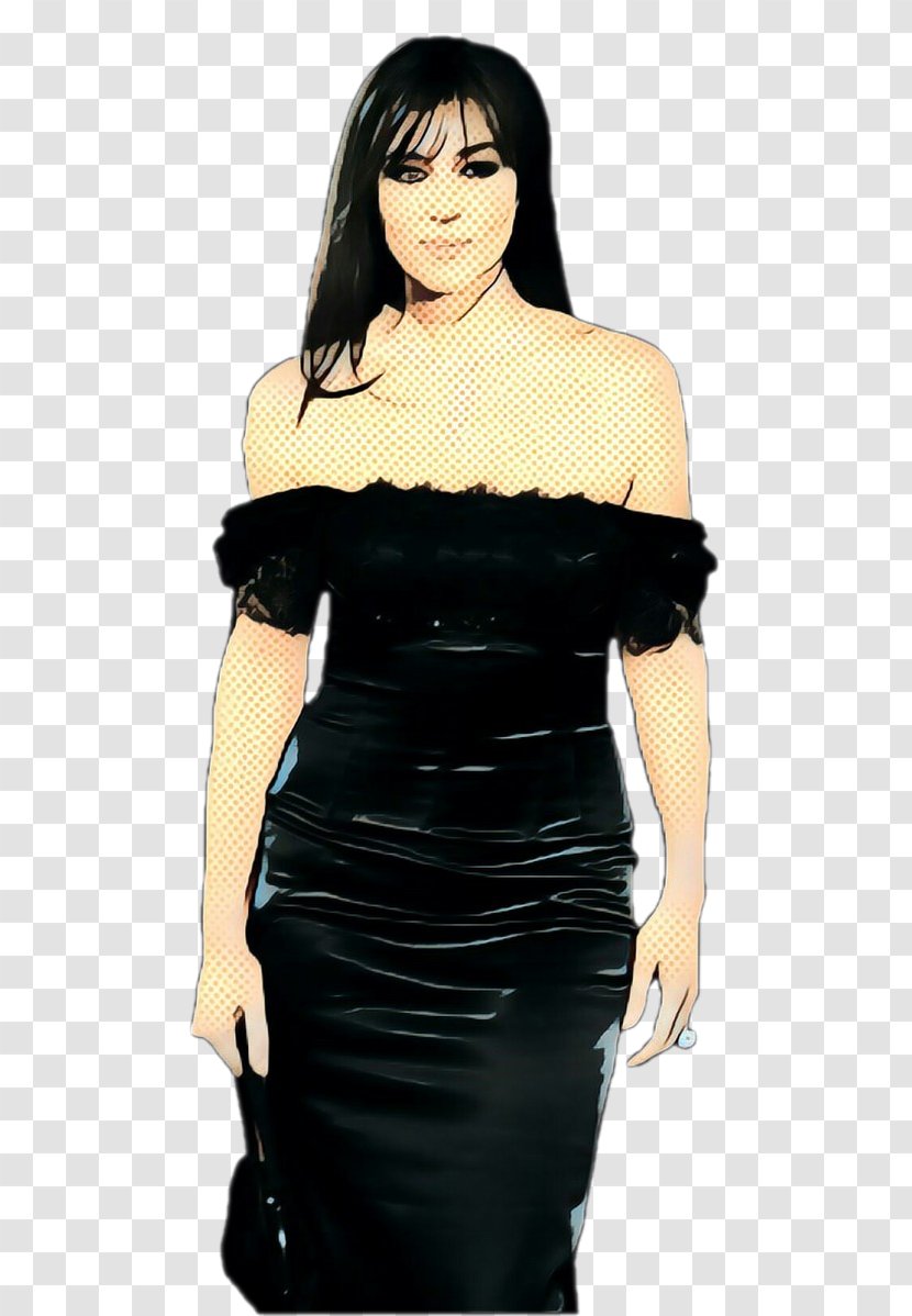 Clothing Shoulder Dress Black Cocktail - Little - Strapless Hair Transparent PNG