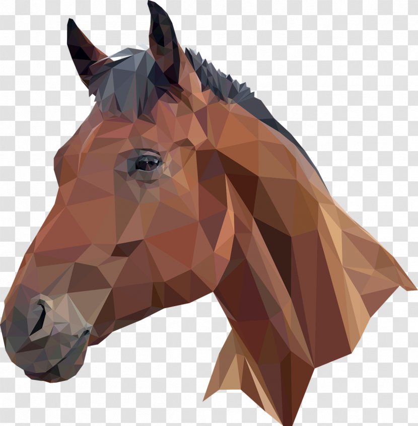 Horse Head Mask T-shirt Clip Art - Mane Transparent PNG