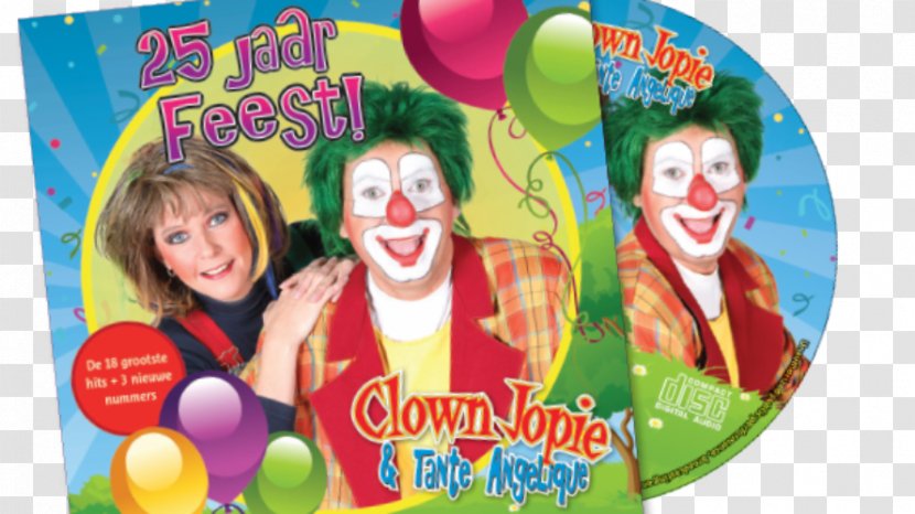 25 Jaar Feest Clown Jopie En Tante Angelique Party Food - Album Transparent PNG
