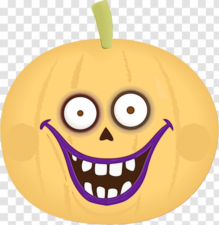 Orange - Yellow - Tooth Emoticon Transparent PNG