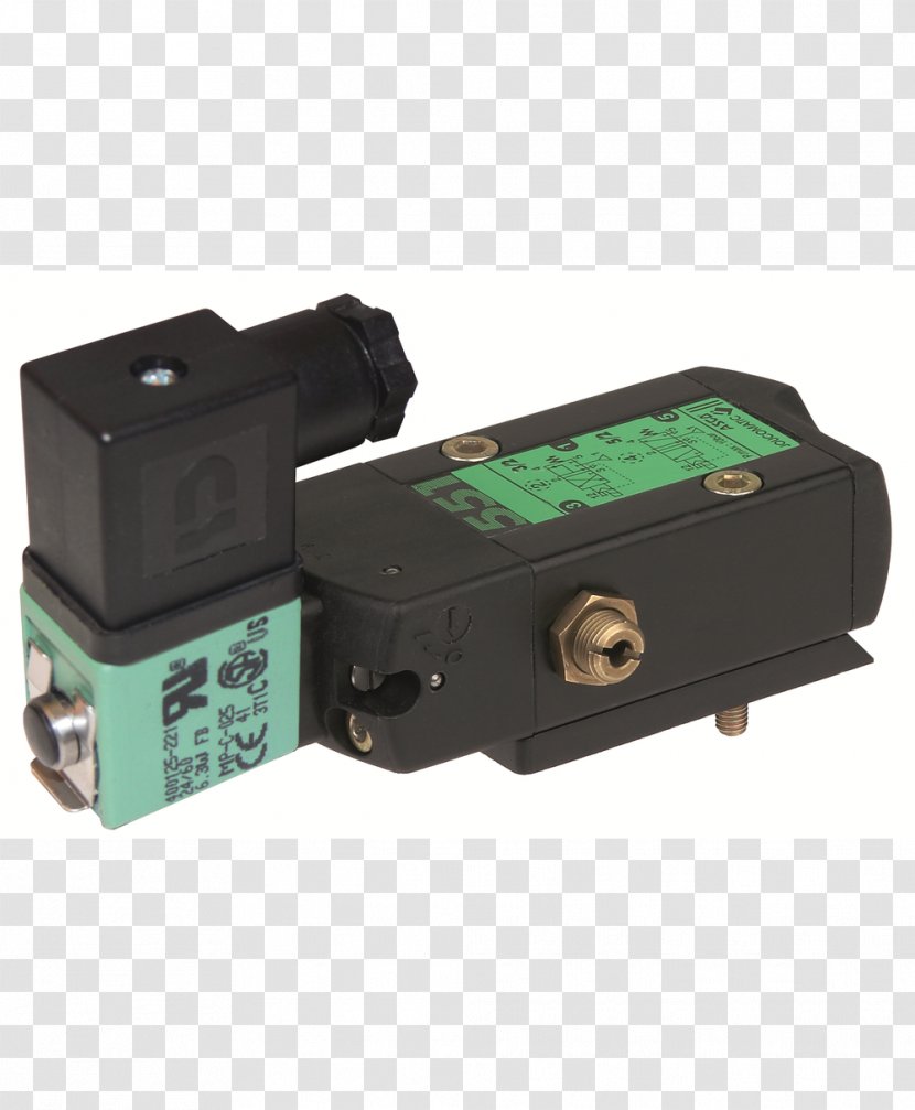 Solenoid Valve Control Valves Air-operated Pilot-operated Relief - Technology - Electronics Accessory Transparent PNG