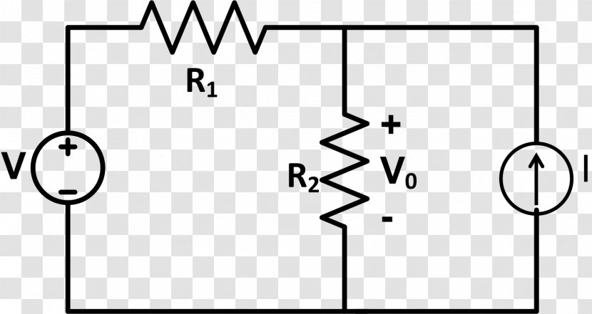 Superposition Theorem Electrical Network Millman's Electronics Electric Current - Area Transparent PNG