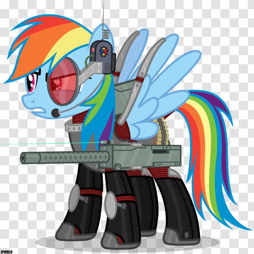 Rainbow Dash Clip Art Bullet Gun Belt - Hasbro Mechanical Horse Transparent PNG
